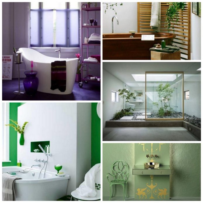 Современный дизайн интерьера ванных комнат